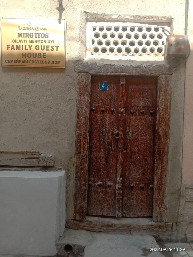 In Center Of Bukhara Family Guest House Mirg'Iyos المظهر الخارجي الصورة